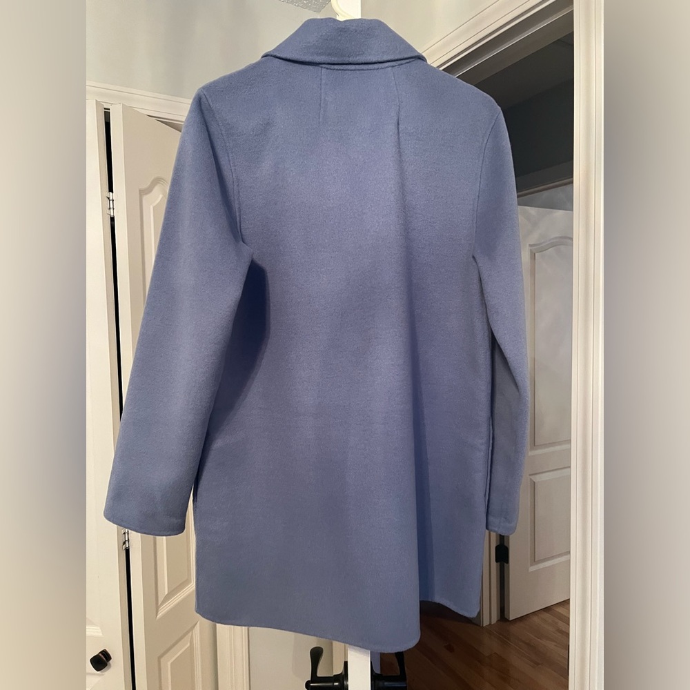 Rachel Zoe Light Blue Trench Coat, New without tag - Picture 5 of 7